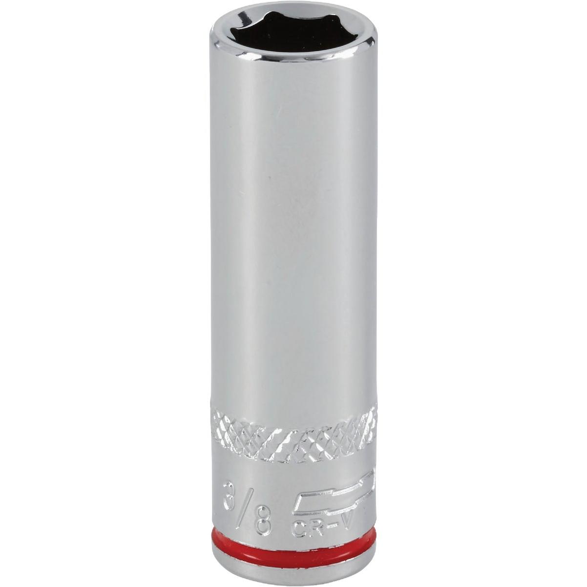 Channellock 1/4 In. Drive 3/8 In. 6-Point Deep Standard Socket