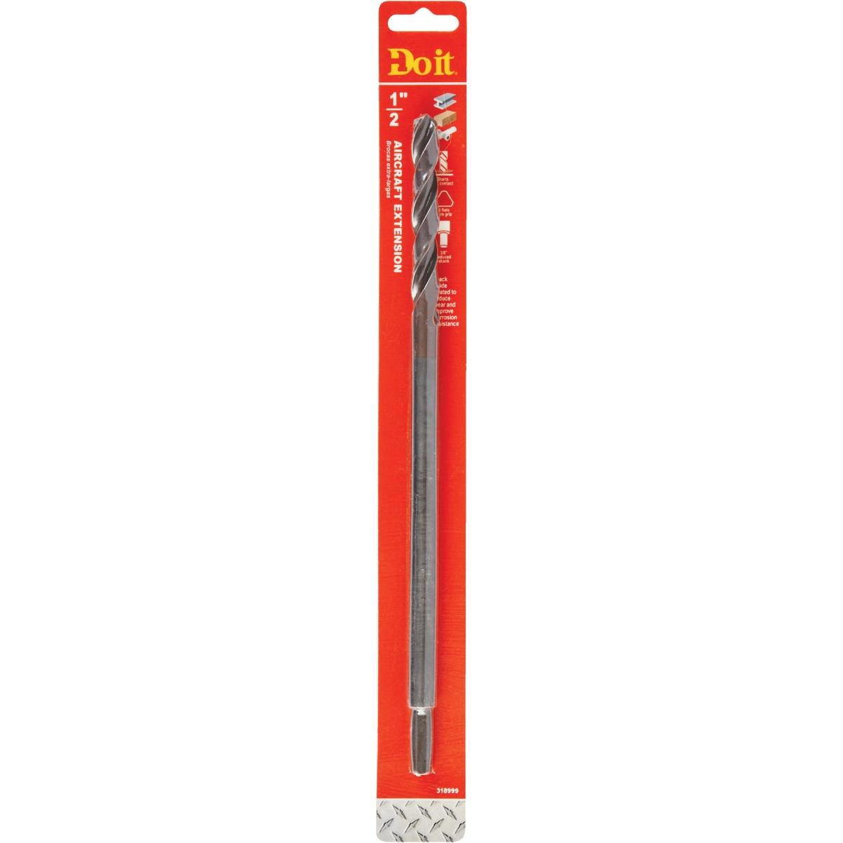 Do it Best 1/2 In. x 12 In. Black Oxide Extended Length Drill Bit