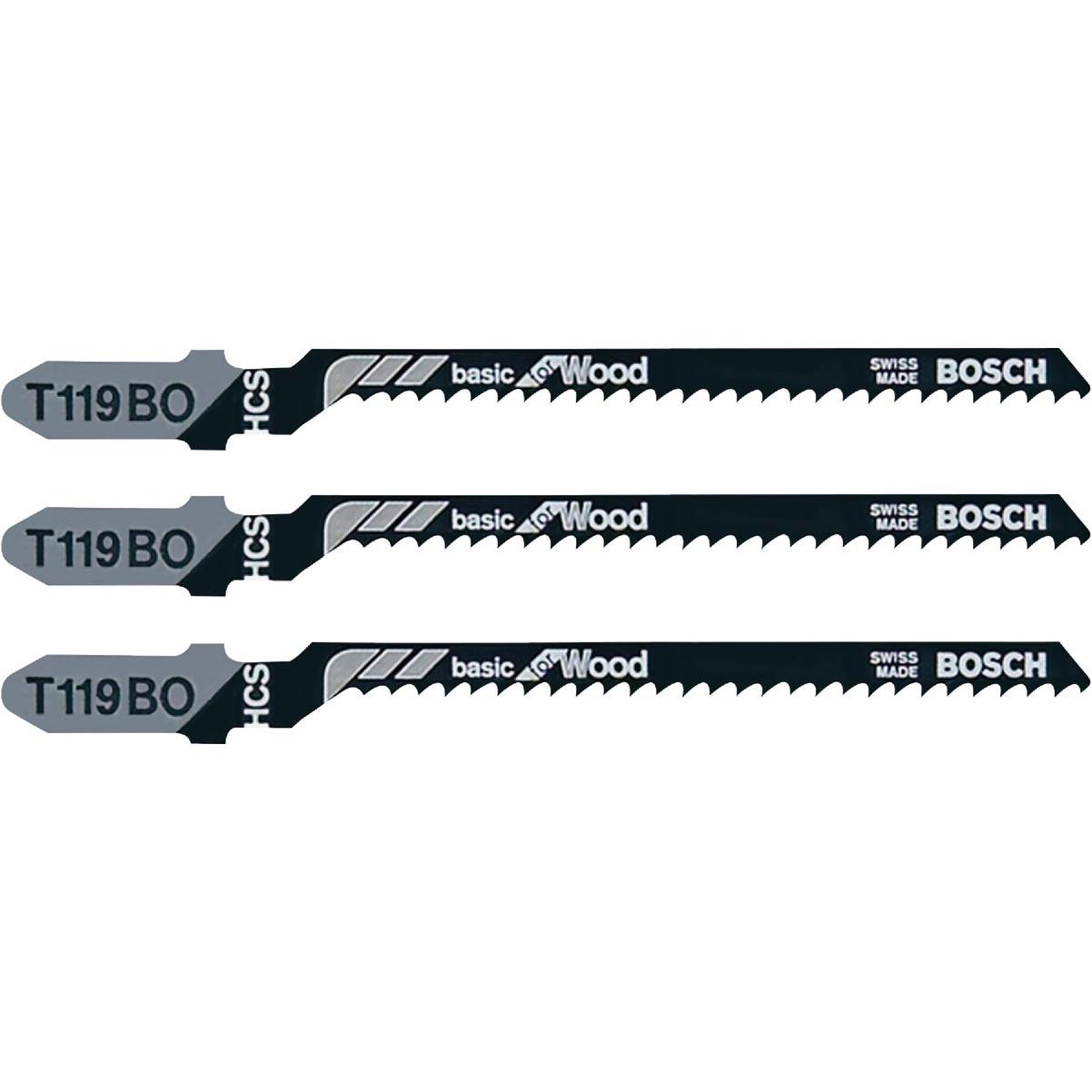 Bosch 5-Pack 3-1/4-in T-shank High-carbon Steel Jigsaw Blade Bosch 5-Pack 3-1/4-in T-shank High-carbon Steel Jigsaw Blade