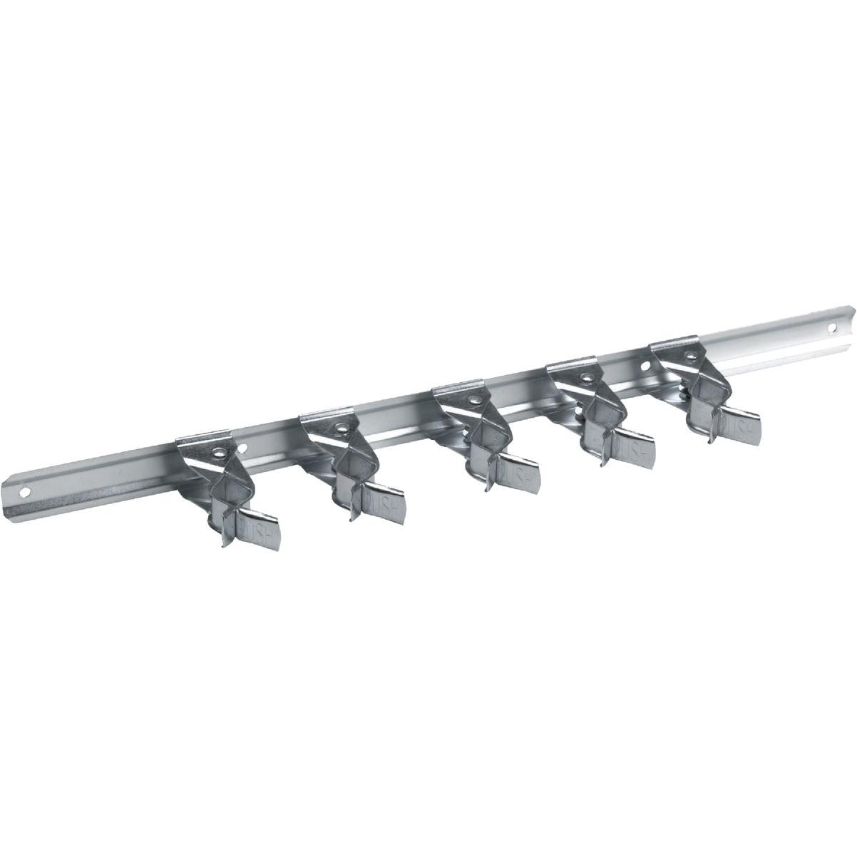 Rust-Resistant Zinc 5-Spring Clip Organizer