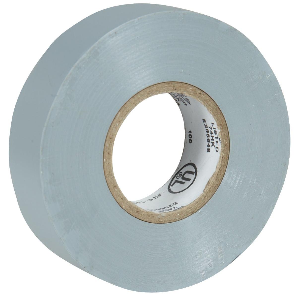 General Purpose 3/4 Inch X 60 Feet Gray Electrical Tape - Ul Listed