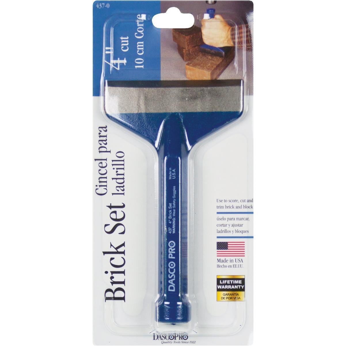 Mayhew Tools 4 In. x 7 In. Brick Set Chisel