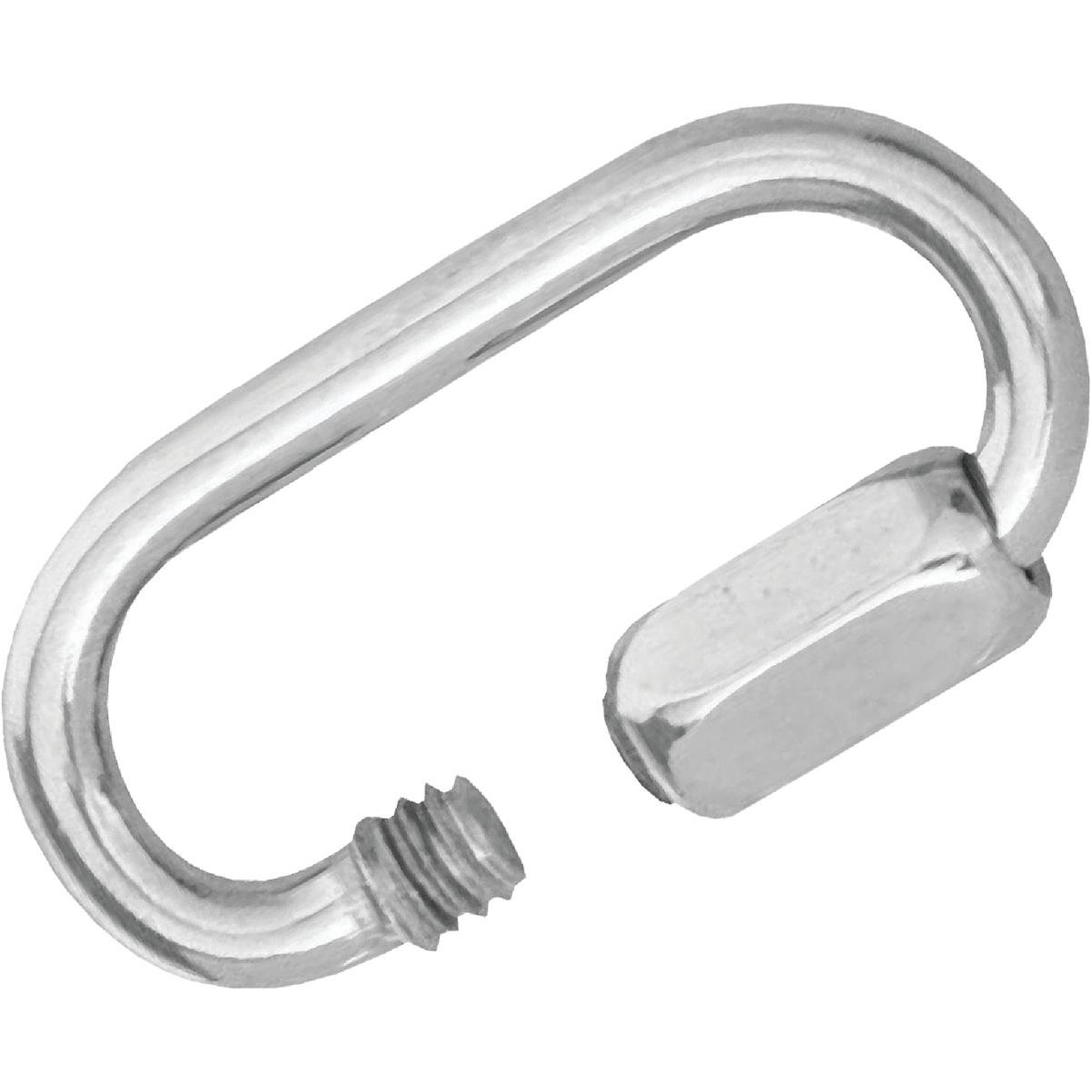 Campbell Polished Stainless Steel Spring Link 260 lb 3-1/2 in. L Campbell Polished Stainless Steel Spring Link 260 lb 3-1/2 in. L