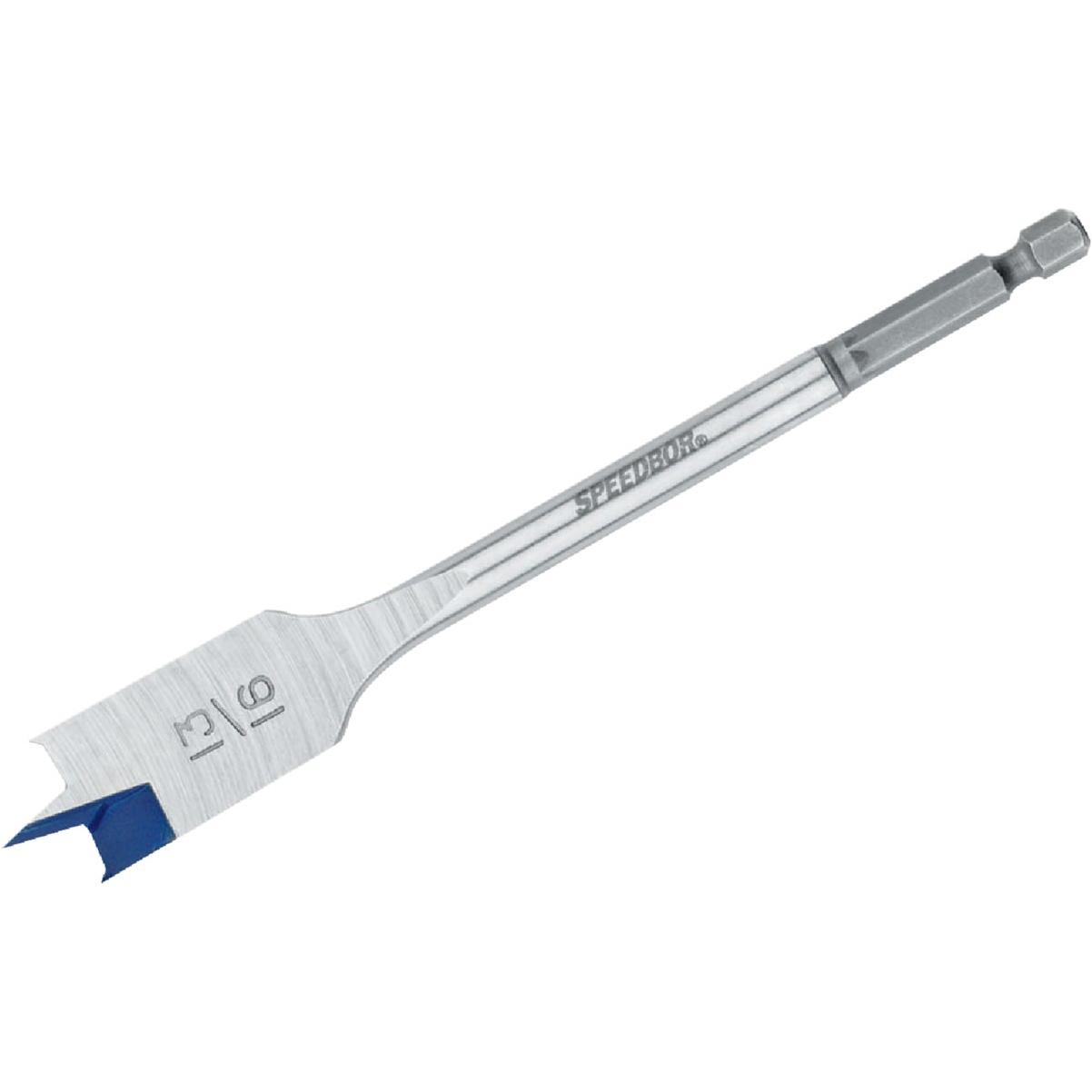11/16 Inch Spade Drill Bit For Wood 6 Inch Length Masterforce® Full ...