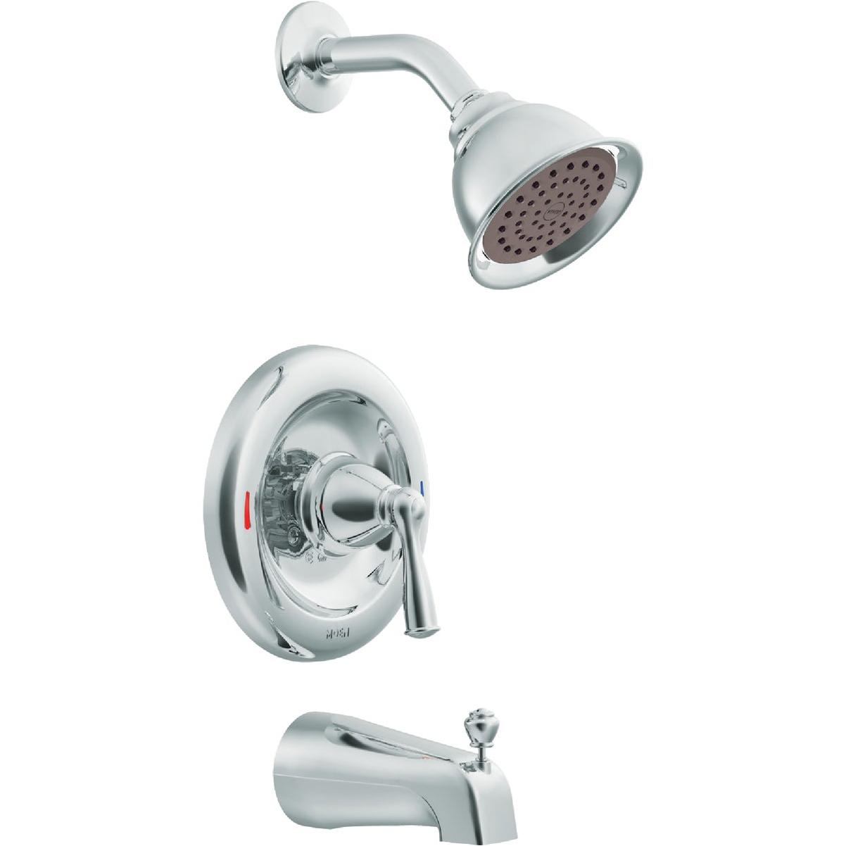 Moen Banbury Posi-Temp 1-Handle Lever Tub and Shower Faucet, Chrome