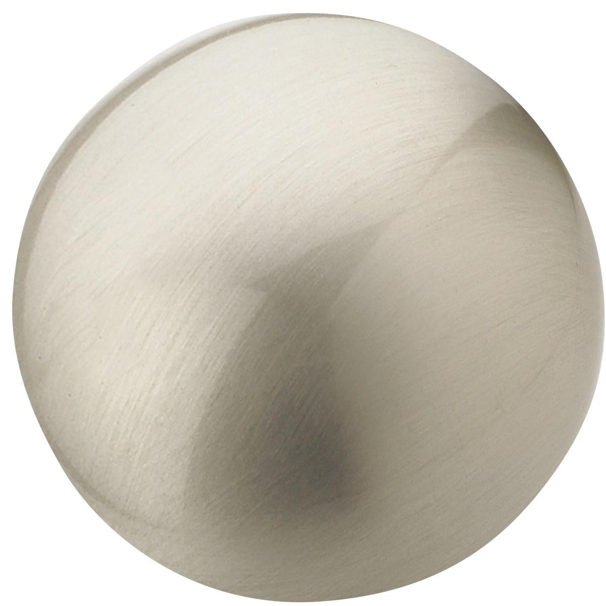 Amerock Edona 1.25 In. Dia. Round Satin Nickel Cabinet Knob