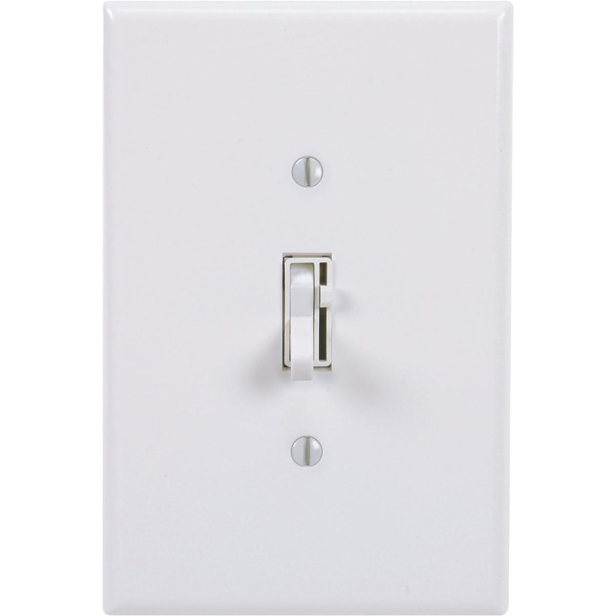 Lutron Toggler Incandescent White Single Pole Preset Slide Dimmer Switch