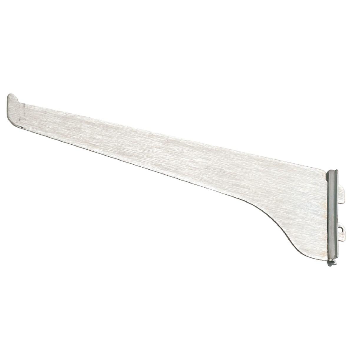 Knape & Vogt 180 Series 8 In. Anochrome Steel Regular-Duty Single-Slot Shelf Bracket