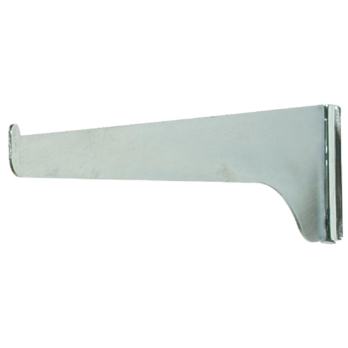 Knape & Vogt 180 Series 10 In. Anochrome Steel Regular-Duty Single-Slot Shelf Bracket