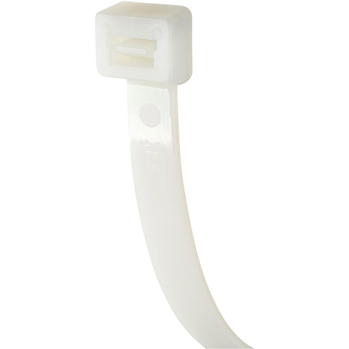 Gardner Bender 24 In. x 0.35 In. Natural Color Heavy-Duty Nylon Cable Tie (10-Pack)