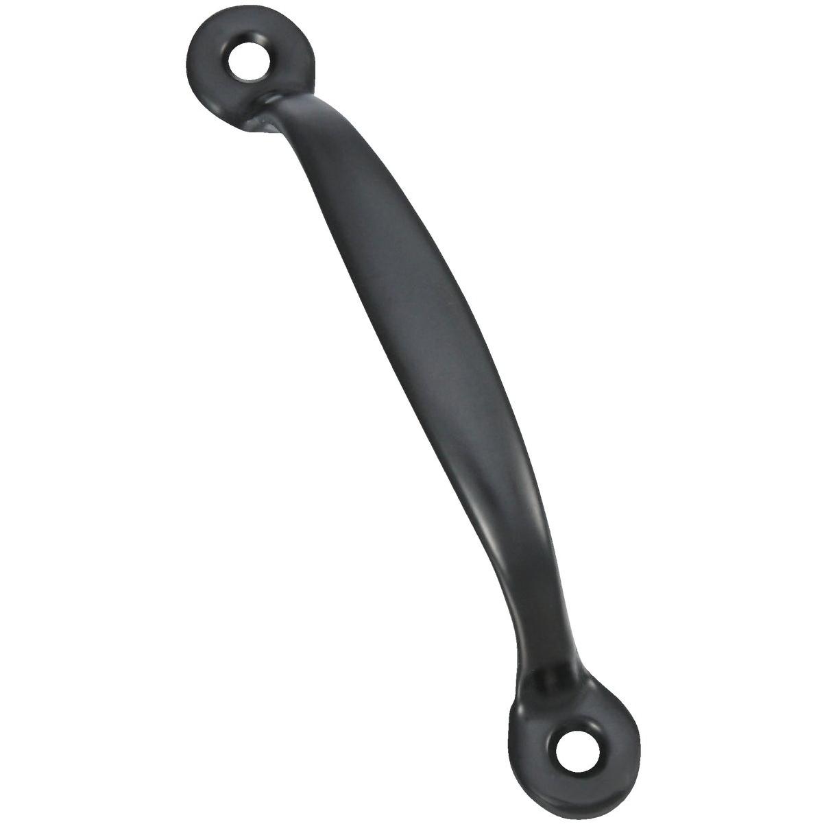National Hardware 4-3/4 In. Black Door Pull