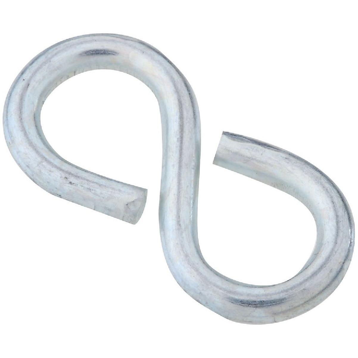National Hardware 1-1/4 In. Zinc Light Closed S Hook (5-Count)