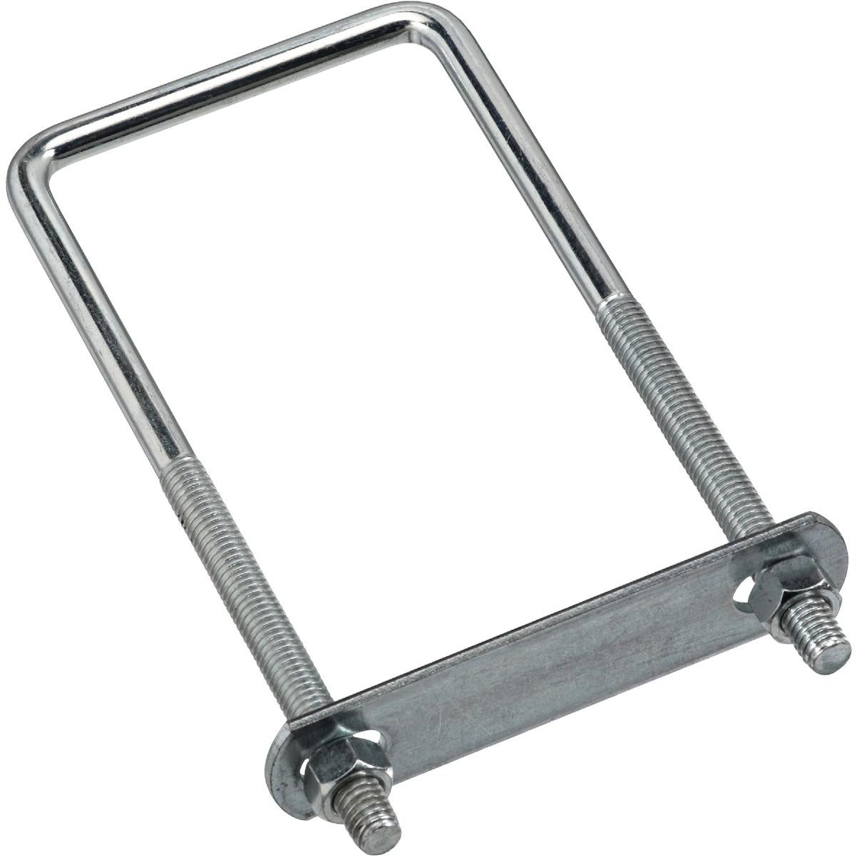 National Hardware 3/8 In. x 3 In. x 7 In. Zinc Square U Bolt