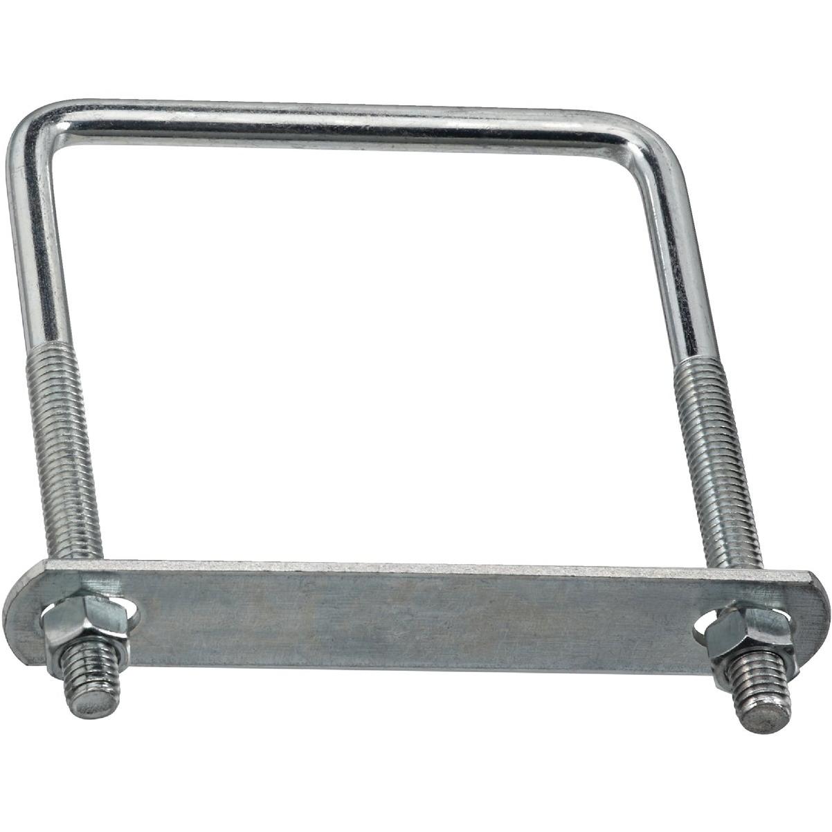 National Hardware 3/8 In. x 4 In. x 5 In. Zinc Square U Bolt