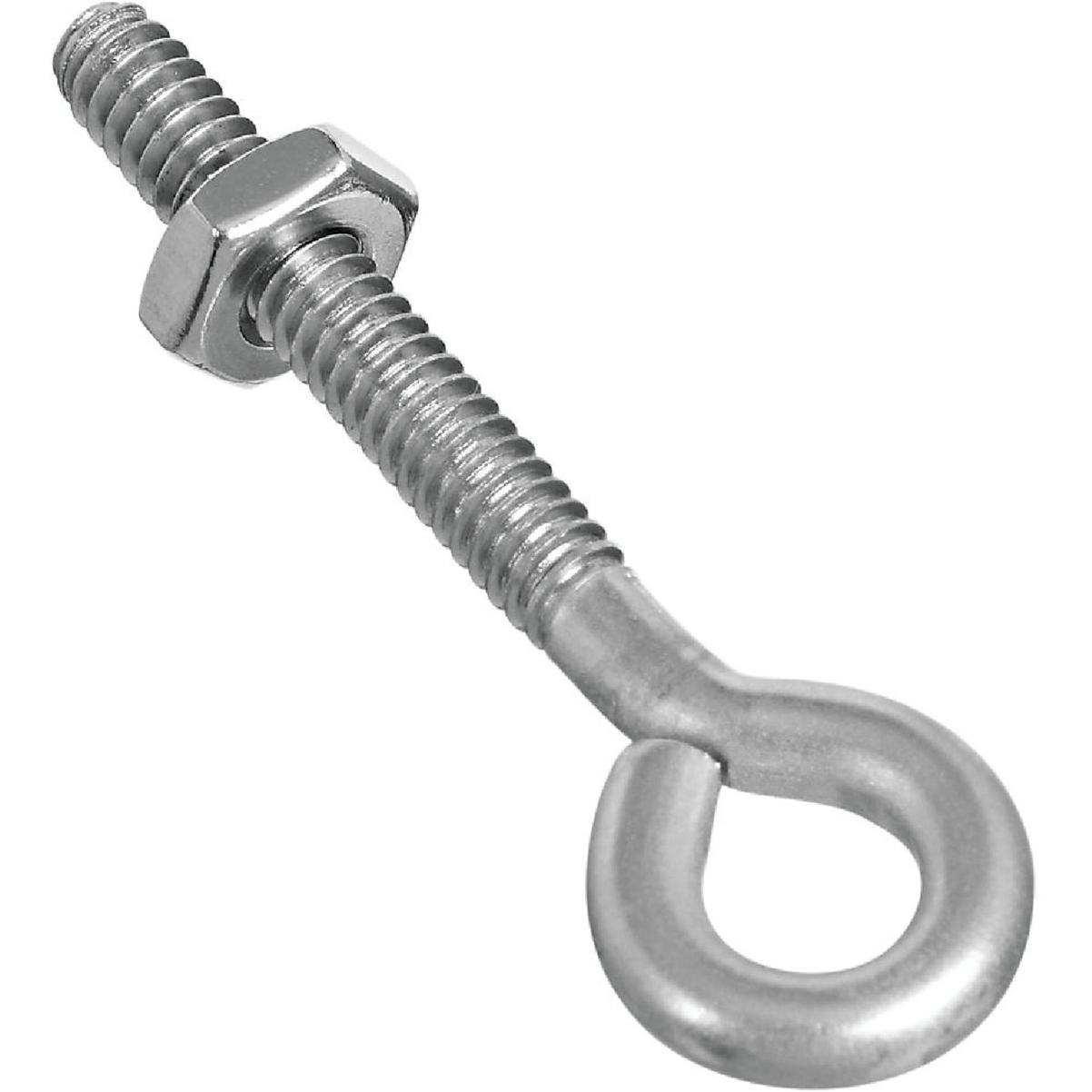 National Hardware 3/16 In. x 2 In. Stainless Steel Eye Bolt
