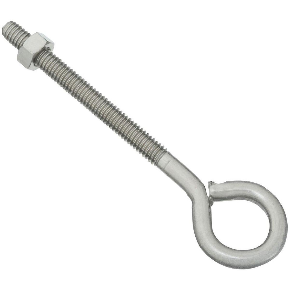National Hardware 5/16 In. x 5 In. Stainless Steel Eye Bolt