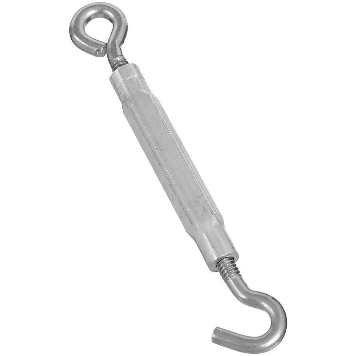 National Hardware 1/4 In. x 7-1/2 In. Stainless Steel Hook & Eye Turnbuckle