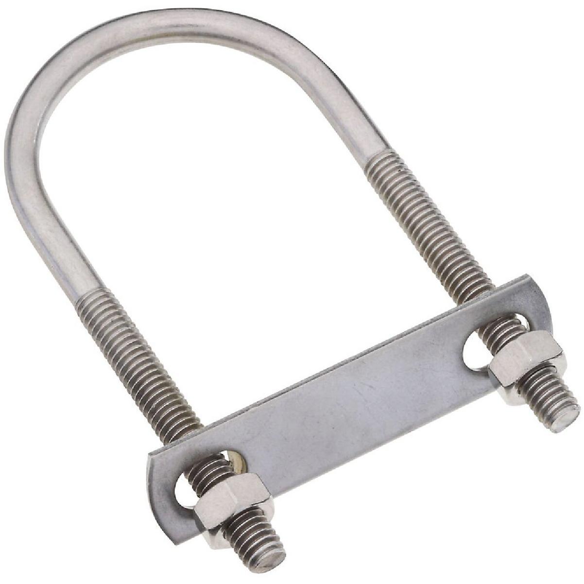 National Hardware 5/16 In. x 2 In. x 4-1/2 In. Stainless Steel Round U Bolt