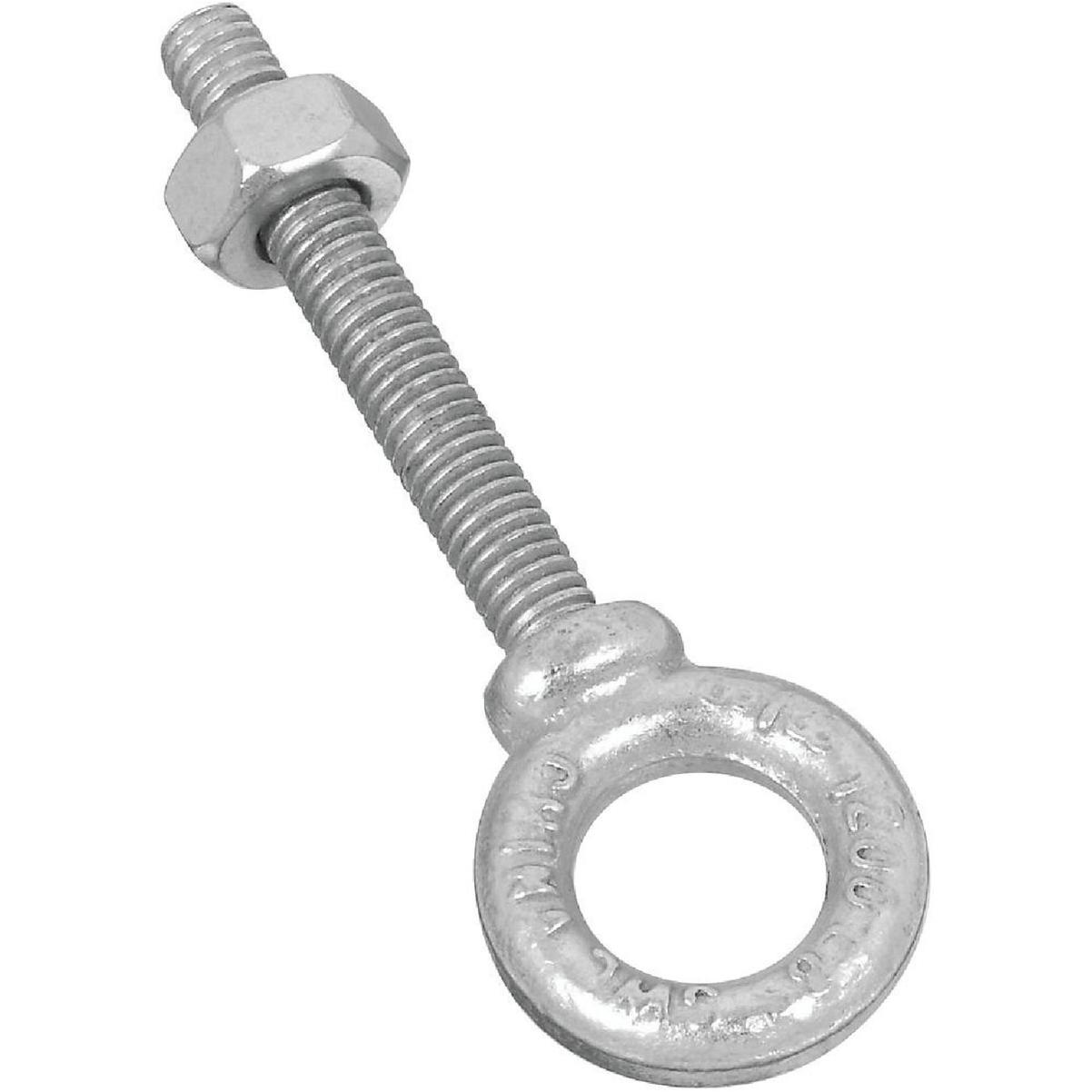 National Hardware 3/8 In. x 2-1/2 In. Galvanized Eye Bolt