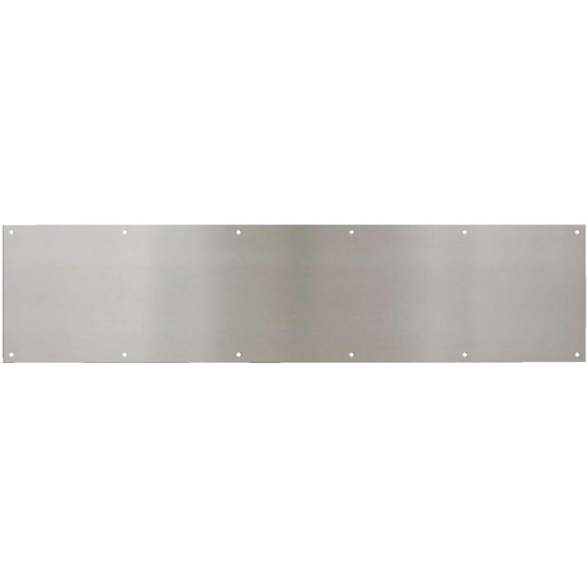 National Hardware 8 In. x 34 In. Satin Nickel Aluminum Kickplate