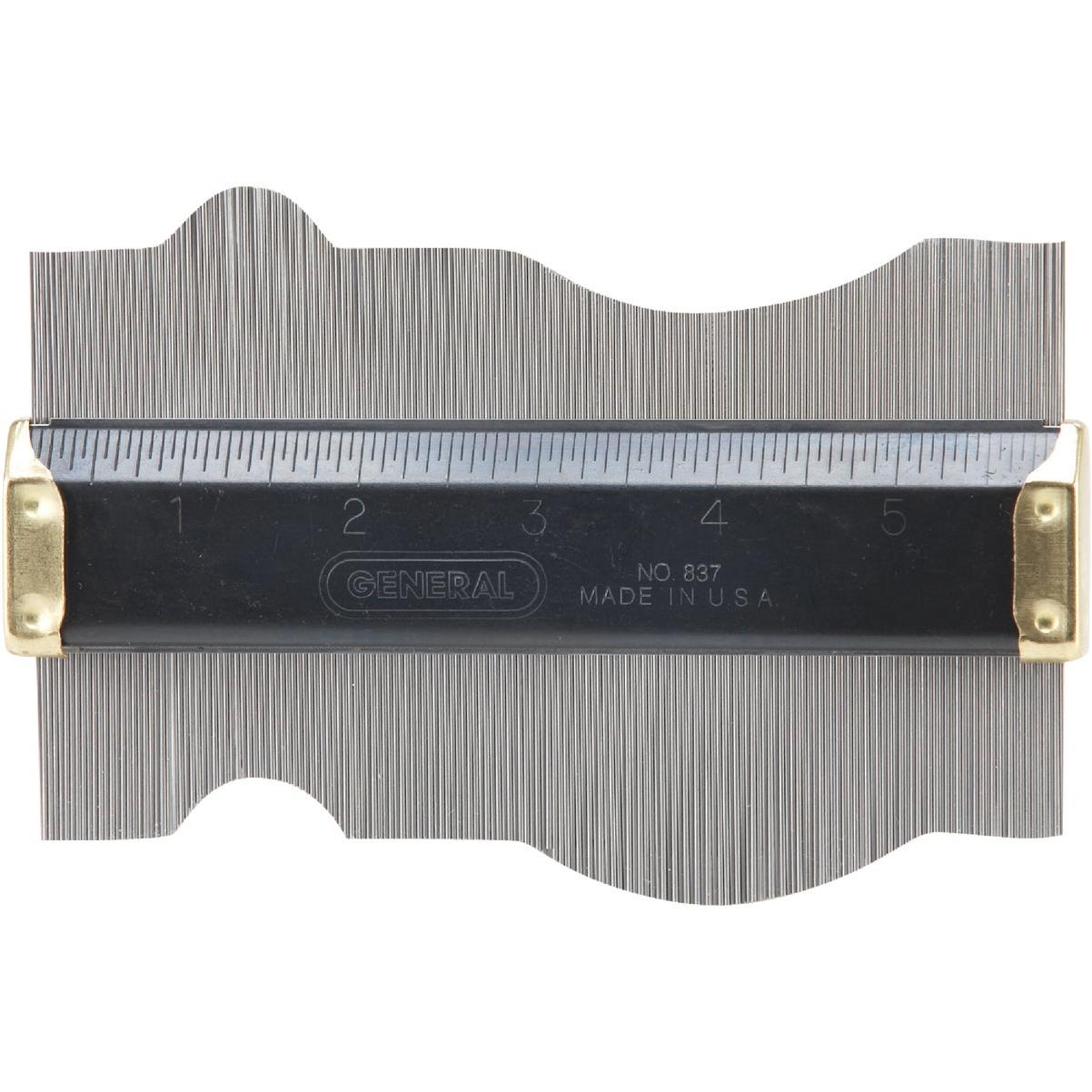 General Tools 3-1/2 In. x 6 In. Contour Gauge