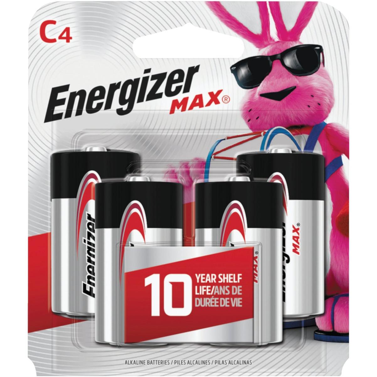 Energizer Max C Alkaline Battery (4-Pack)