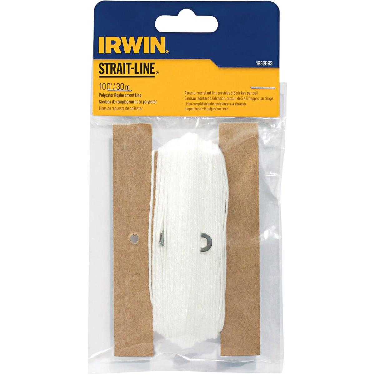1932893 Replacement Line, 100 Ft Polyester For Chalk Line Tools