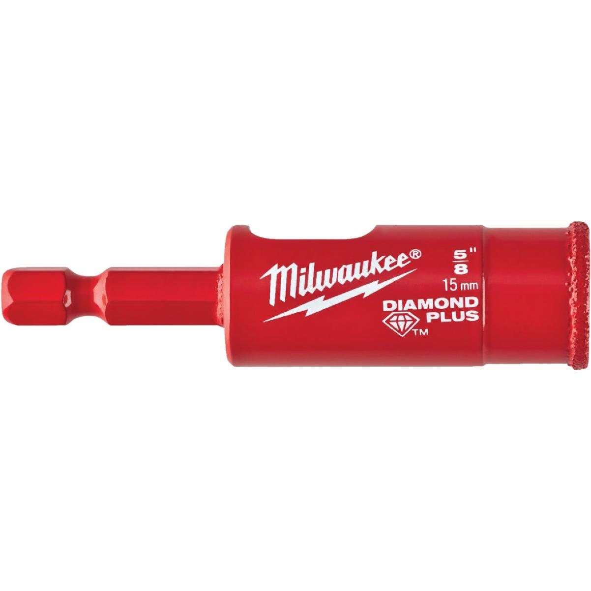 Milwaukee 5/8 In. x 2-1/8 In. Diamond Glass & Tile Drill Bit