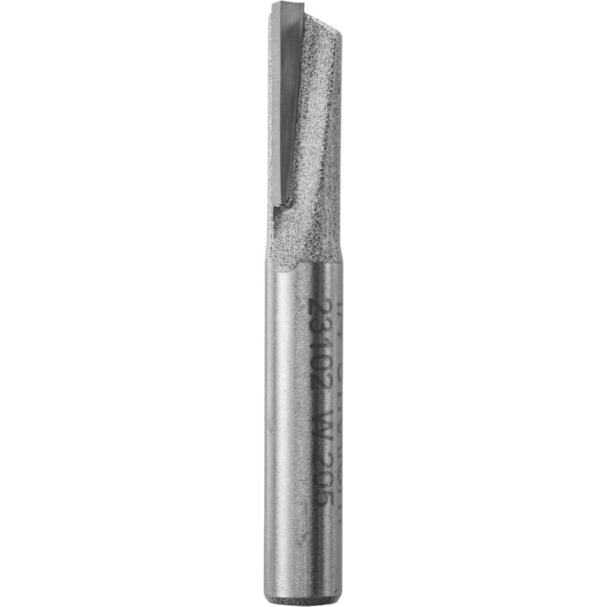 Vermont American Carbide Tip 1/4 In. Straight Bit