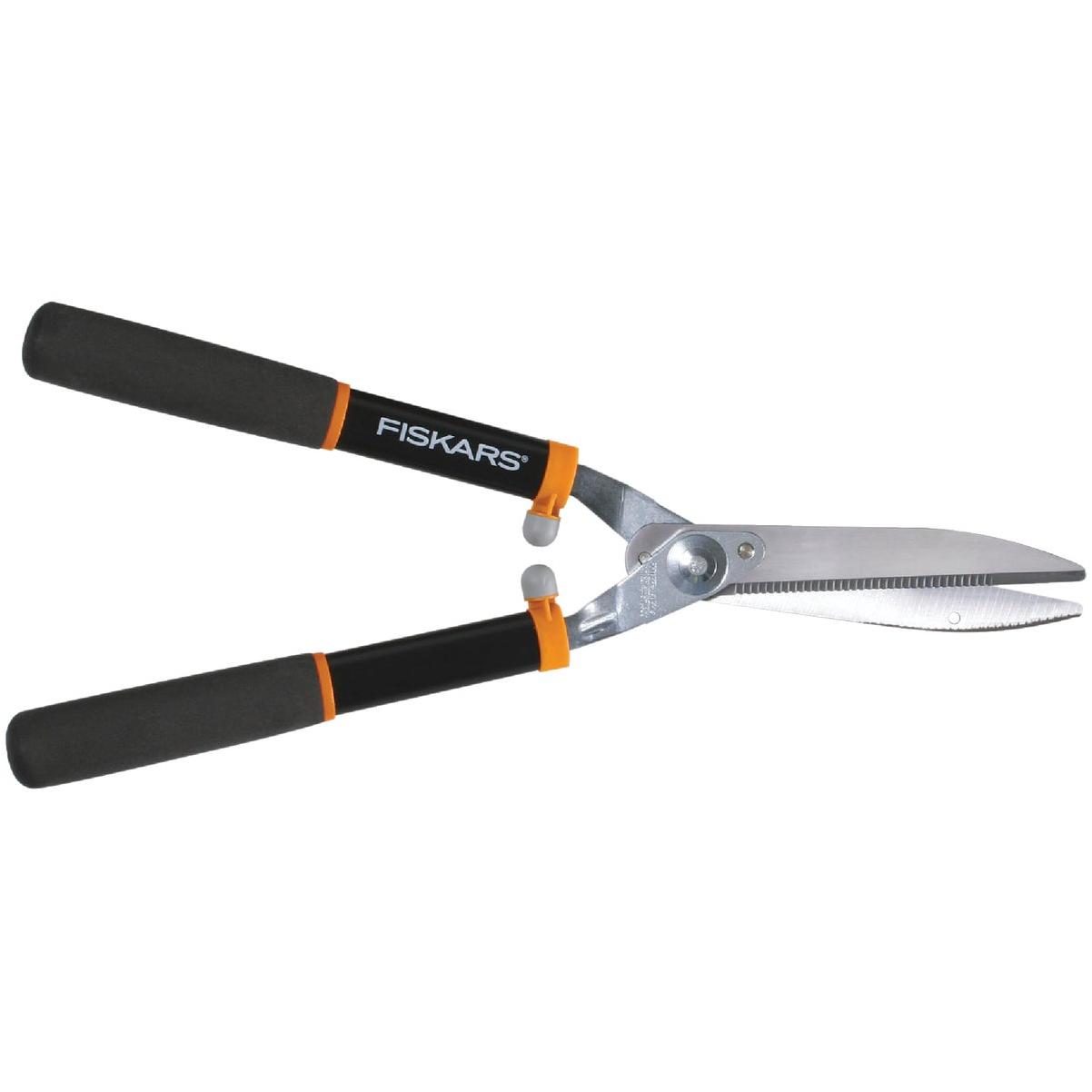 Fiskars Power-Lever 20 In. Hardened Steel Hedge Shears