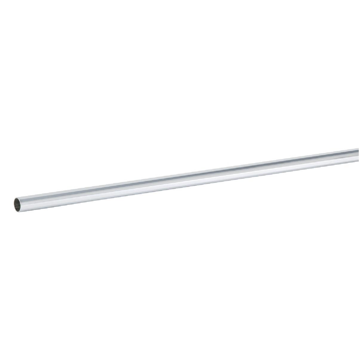 Organized Living FreedomRail 6 Ft. x 1 In. Closet Rod, Chrome