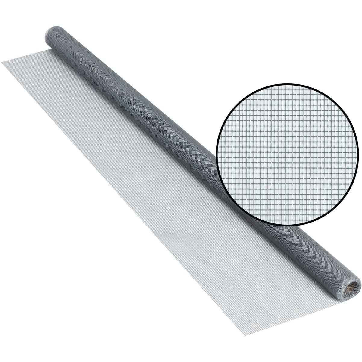 Phifer 48 In. x 84 In. Gray Fiberglass Screen Cloth Ready Rolls | Do it ...