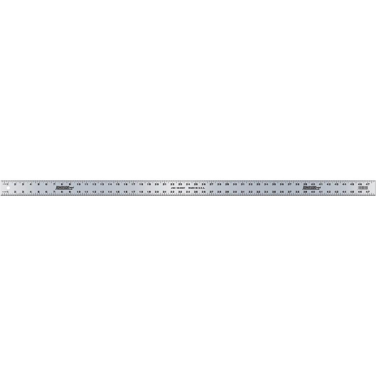 Johnson Level 48 In. Heavy-Duty Aluminum Straight Edge Ruler
