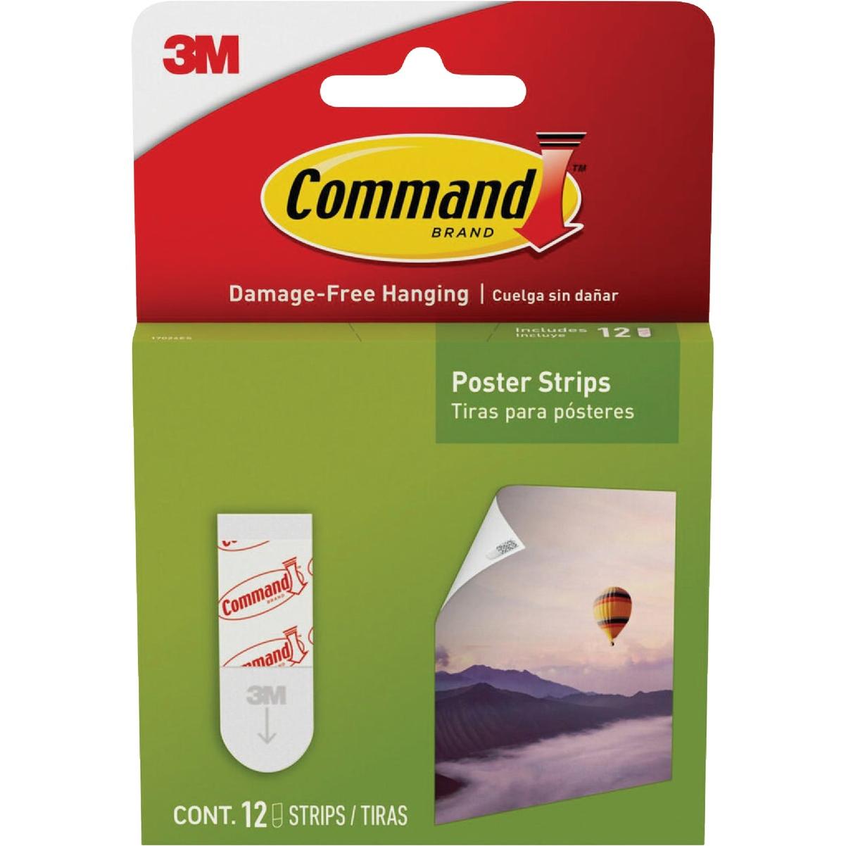Command Poster Strips, 12 Strips