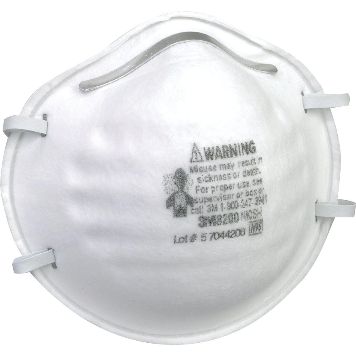 3M N95 Particulate Respirator for Sanding & Fiberglass (3-Pack)