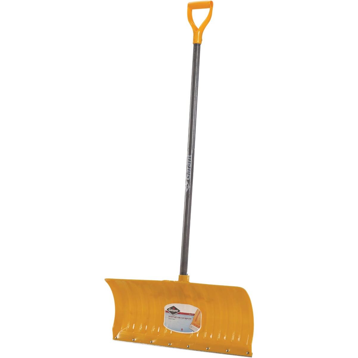 Garant Alpine 26 In. Poly Snow Pusher with Steel Wear Strip and 46.25 In. Wood Handle