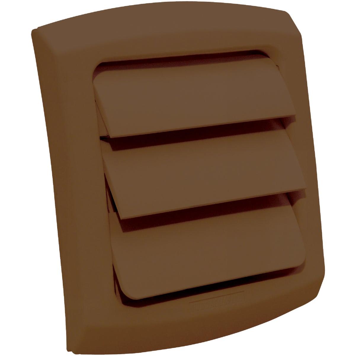 Imperial 4 In. Louvered Vent Cap, Brown