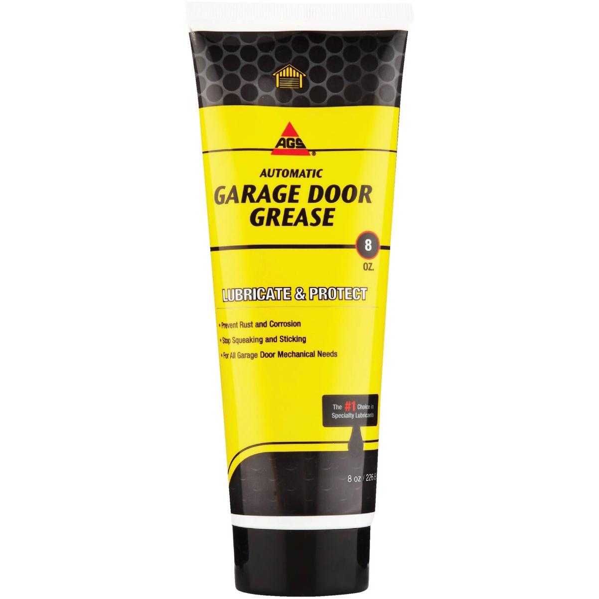 AGS 8 Oz. White Lithium Squeeze Tube Garage Door Opener Grease