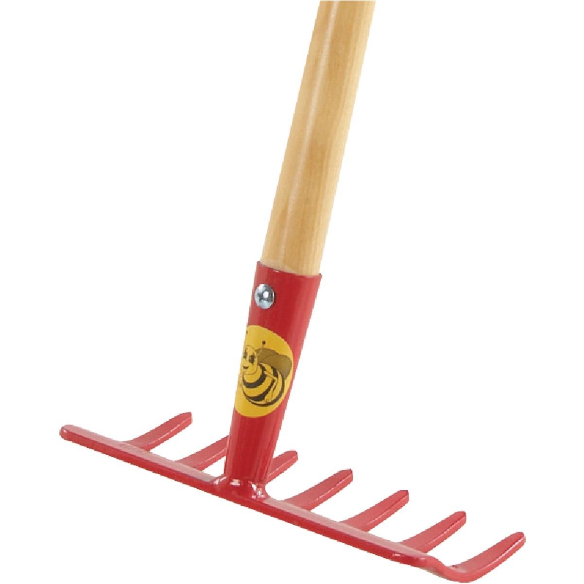 Buddy B Kids Steel Level Garden Rake (7-Tine)