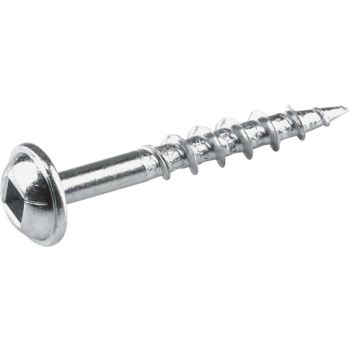 Kreg #7 x 1-1/4 In. Square Fine Thread Maxi-Loc Head Zinc Pocket-Hole Screw (1200 Ct.)