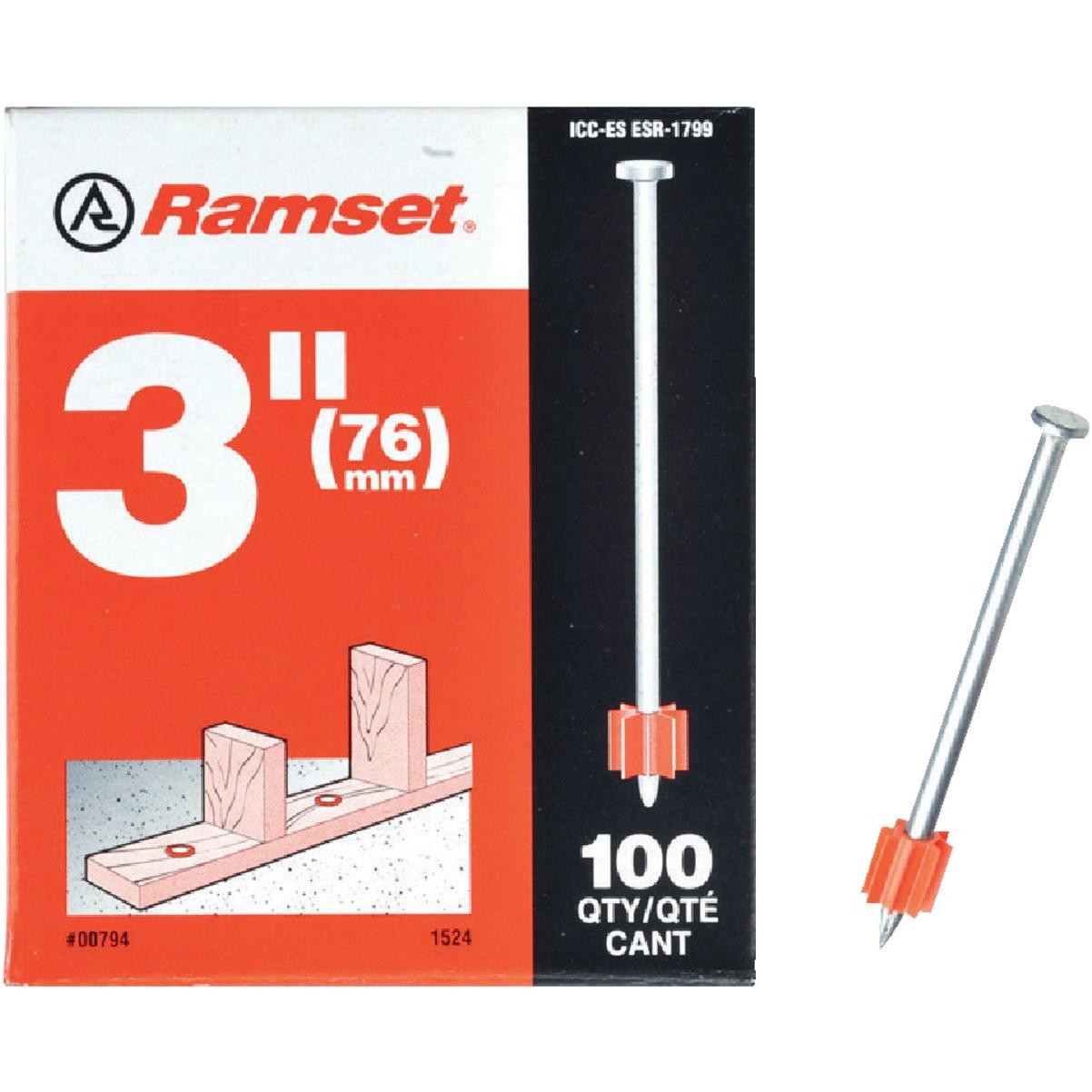 Ramset 3 In. Fastening Pin (100-Pack)