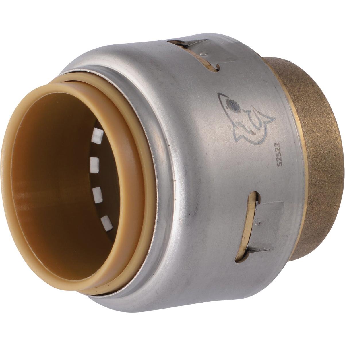 SharkBite 3/4 In. Push-to-Connect Brass End Push Cap