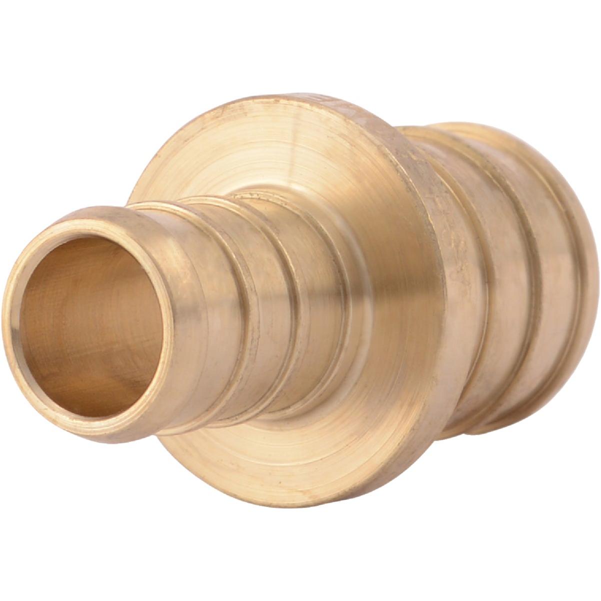 SharkBite Lead-Free Insert 3/4 In. Barb x 1/2 In. Barb Brass PEX Coupling
