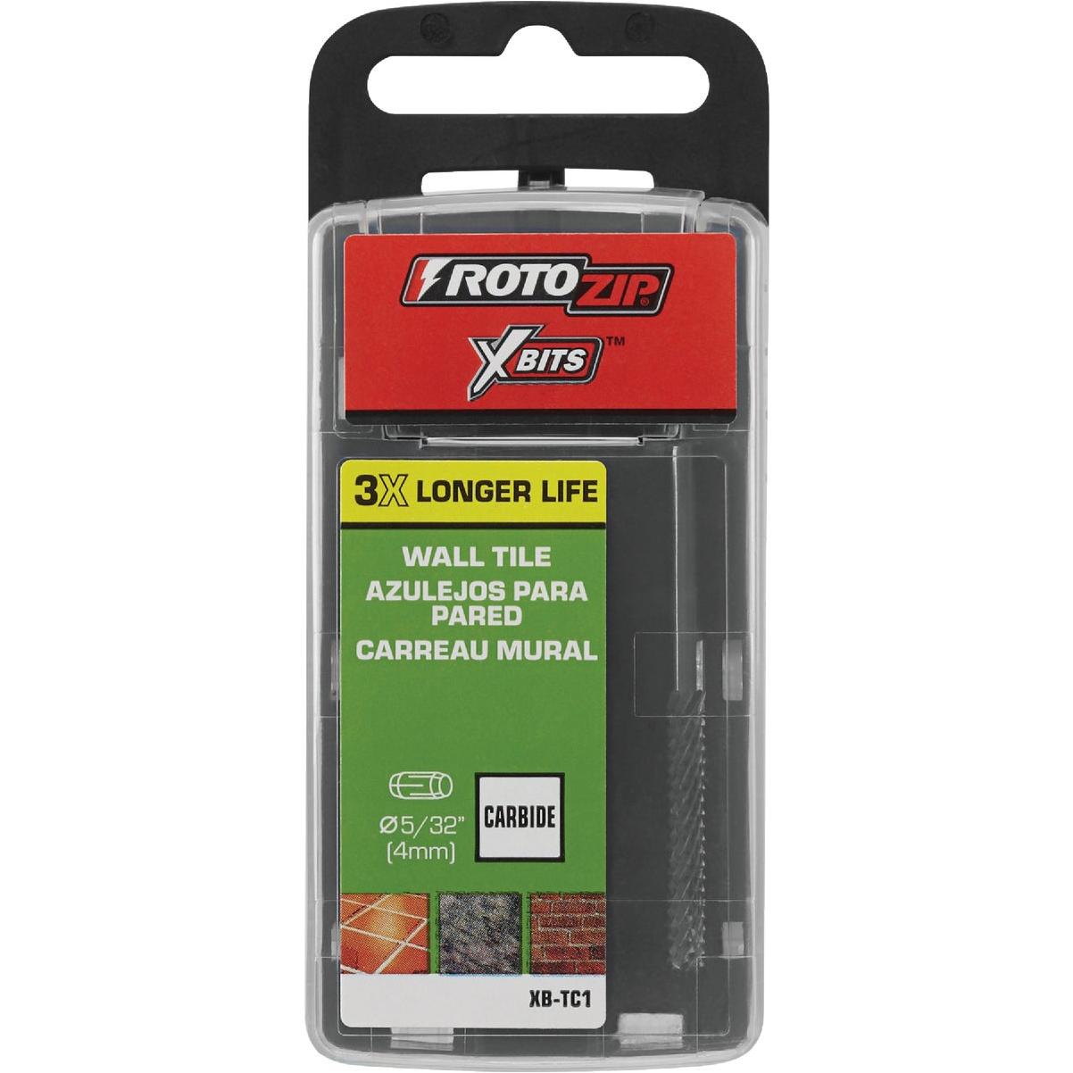 Rotozip Tilecut 5/32 In. Carbide Zip Bit