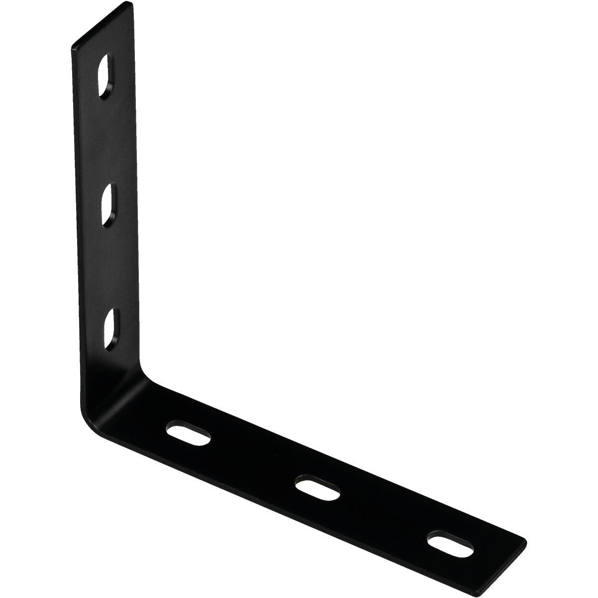 National Catalog 1151BC 7.1 In. x 1.5 In. Black Heavy-Duty Corner Brace