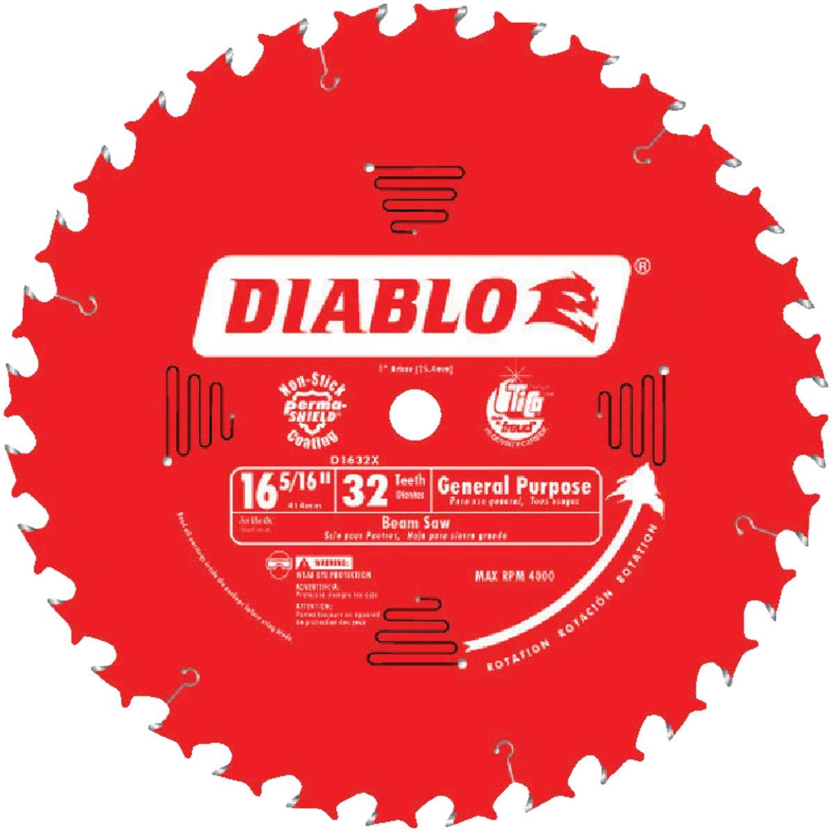 Diablo 16-5/16 In. 32-Tooth Fine Finish Circular Saw Blade