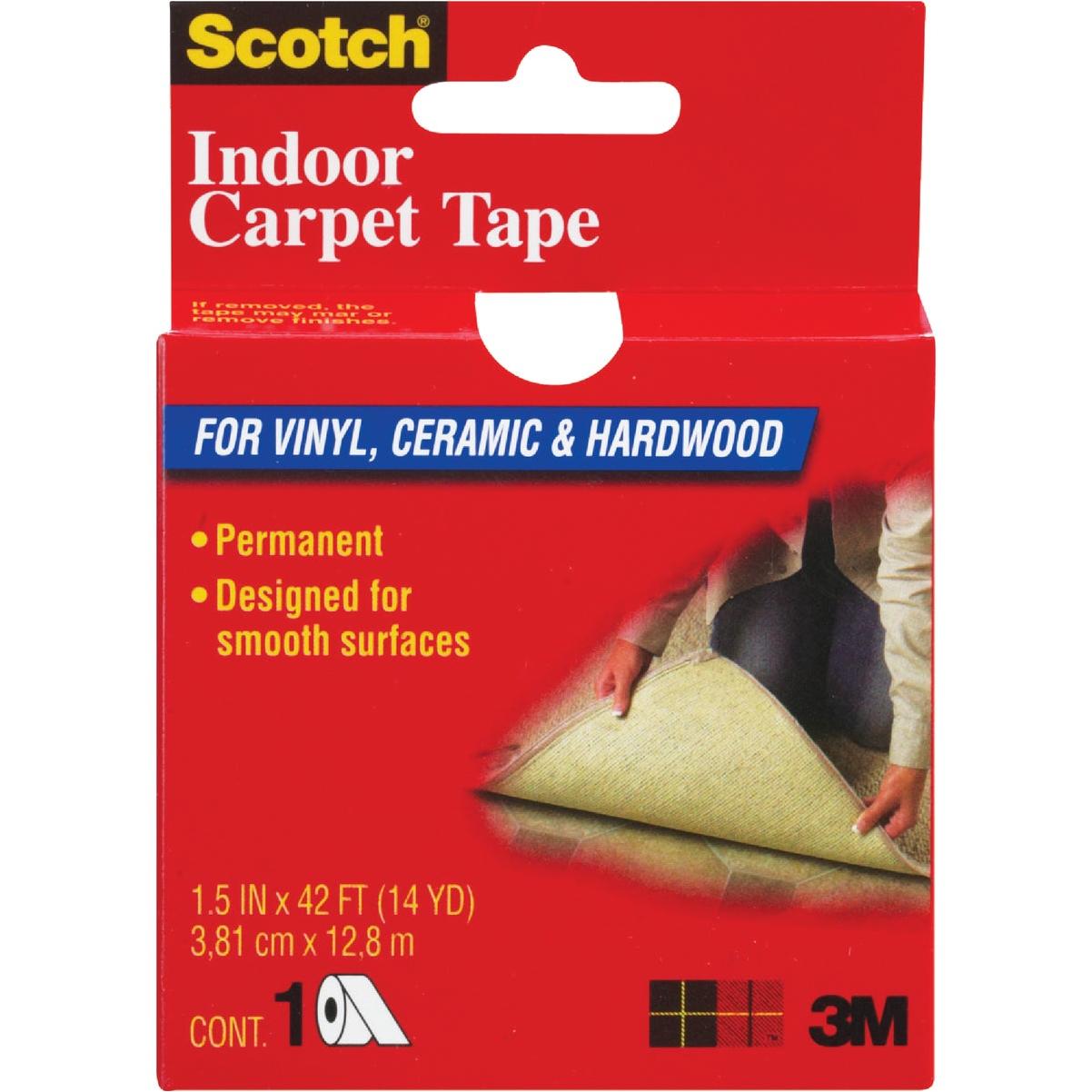 Scotch Indoor 1.5 In. x 42 Ft. (38.1 mm x 12.8
m) Carpet Tape