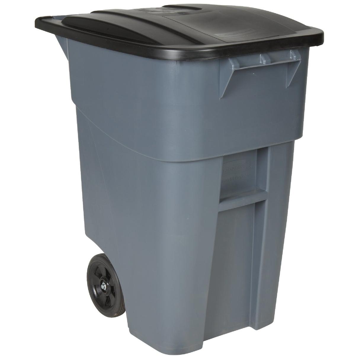 Rubbermaid 50 Plastic Trash Can With Lid Do it Best Barbados