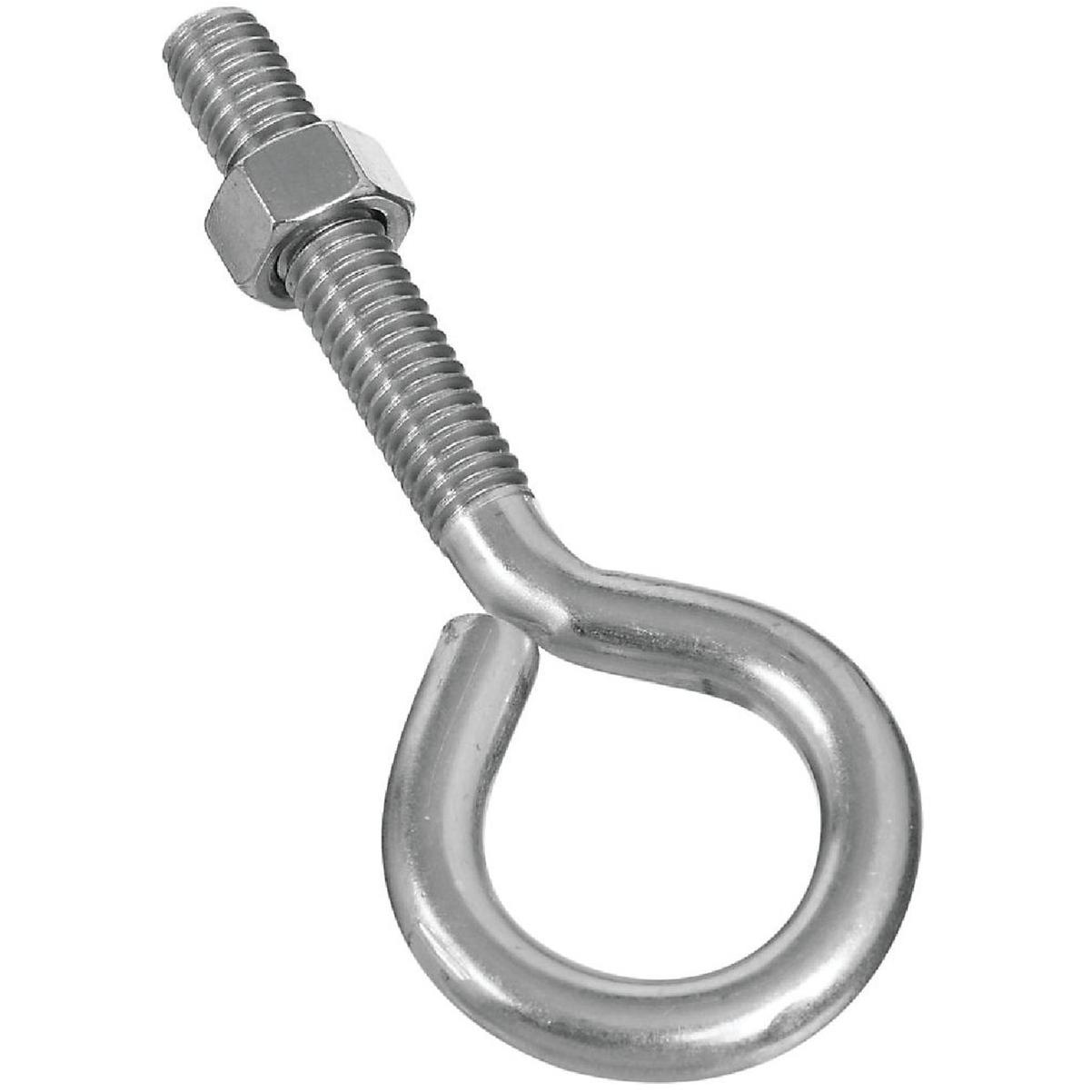National Hardware 3/8 In. x 4 In. Stainless Steel Eye Bolt