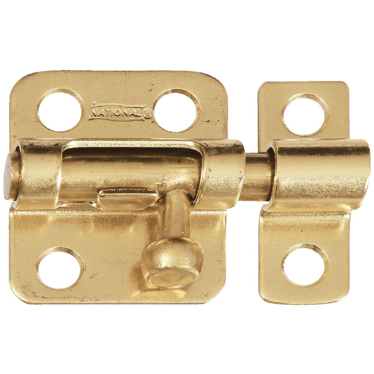 National Hardware 2 In. Solid Brass Door Barrel Bolt